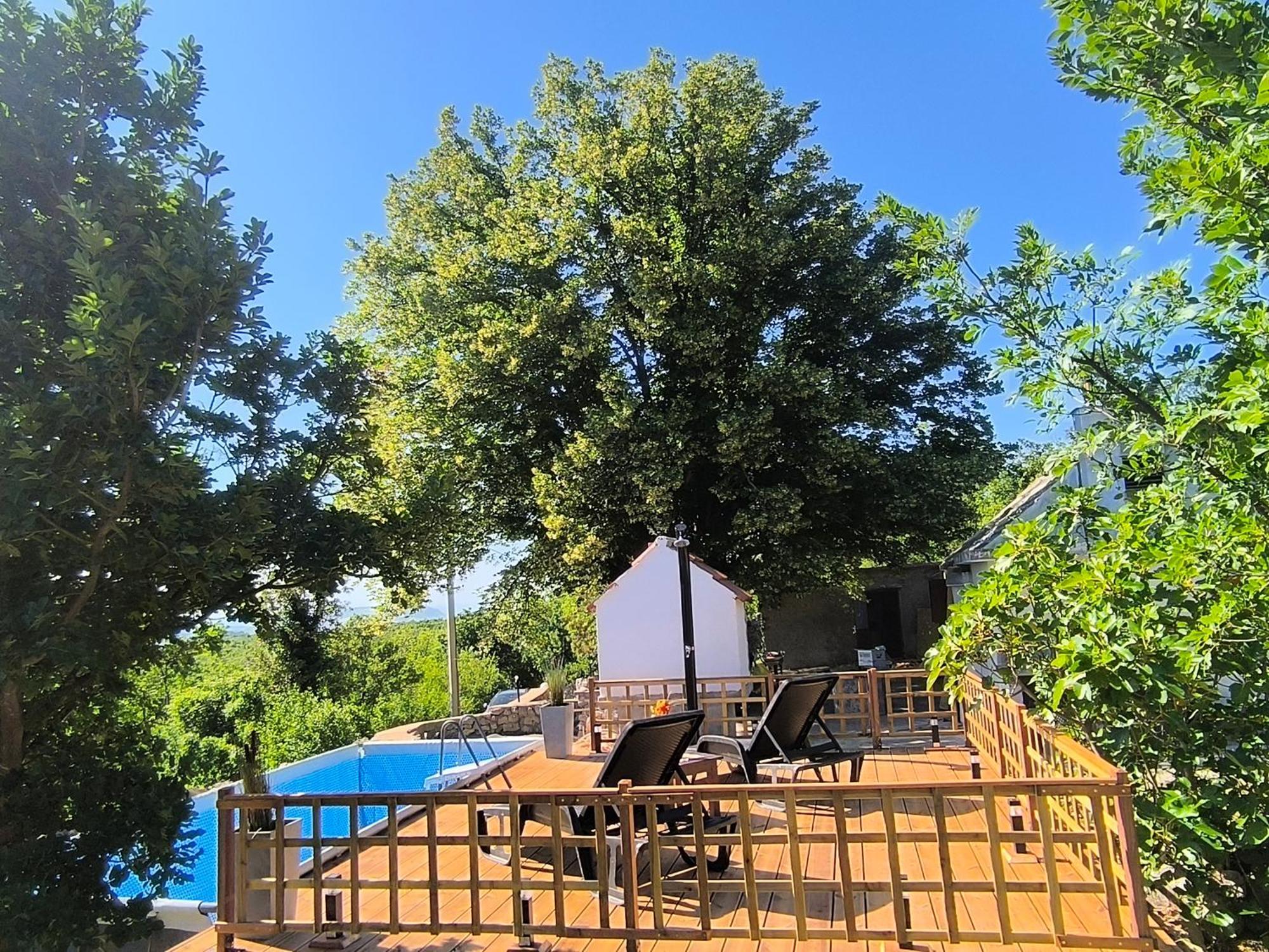 Holiday Home Lucija "" Private House With Pool "" Jablanac Ngoại thất bức ảnh