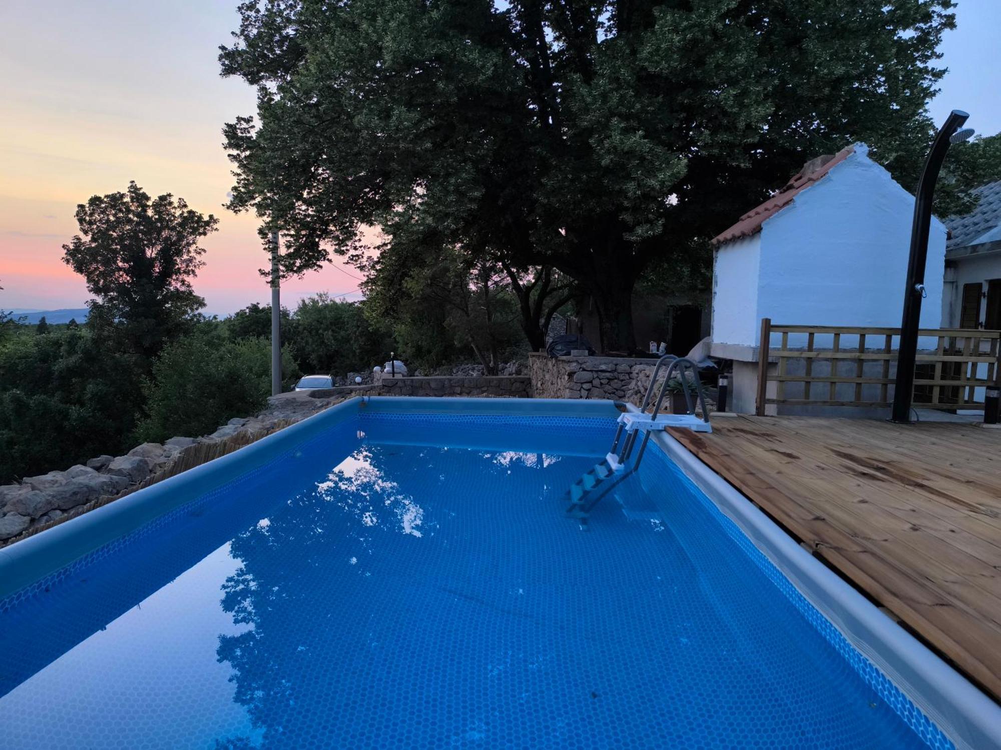 Holiday Home Lucija "" Private House With Pool "" Jablanac Ngoại thất bức ảnh
